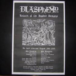 Blasphemy (CAN) : Return of the Hooded Demons